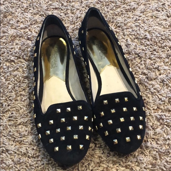 Michael Kors Shoes - Michael Kors Black Studded Loafers